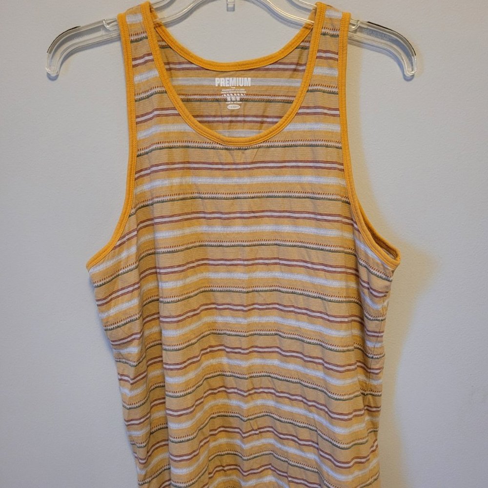 Vintage 70's Old Navy Premium Striped Tank Top